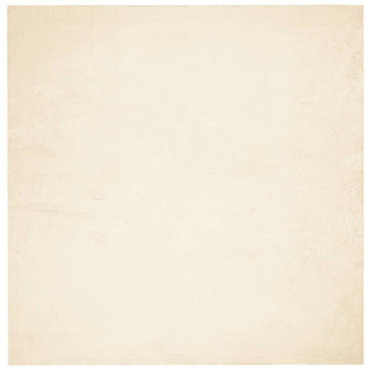 vidaXL Rug HUARTE Short Pile Soft and Washable Cream 200x200 cm