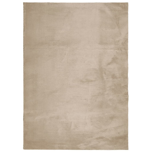 vidaXL Rug HUARTE Short Pile Soft and Washable Sand 200x280 cm