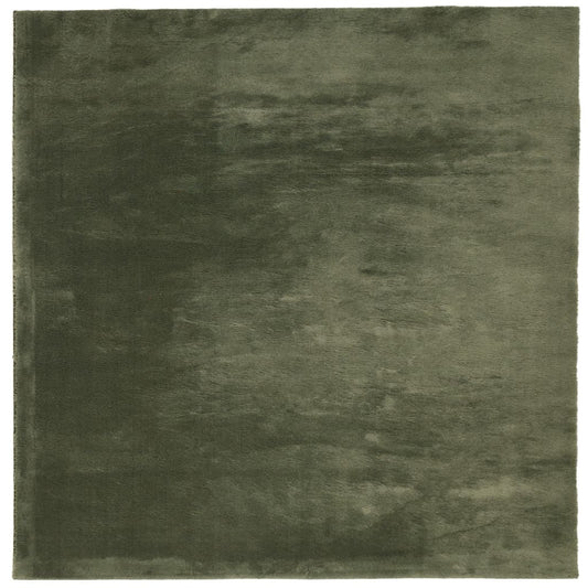 vidaXL Rug HUARTE Short Pile Soft and Washable Forest Green 200x200 cm
