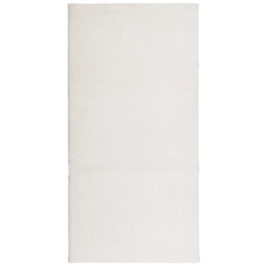 vidaXL Rug IZA Short Pile Scandinavian Look Cream 100x200 cm