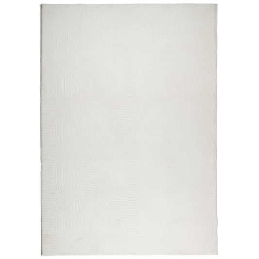 vidaXL Rug IZA Short Pile Scandinavian Look Cream 120x170 cm