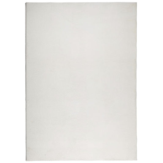 vidaXL Rug IZA Short Pile Scandinavian Look Cream 160x230 cm