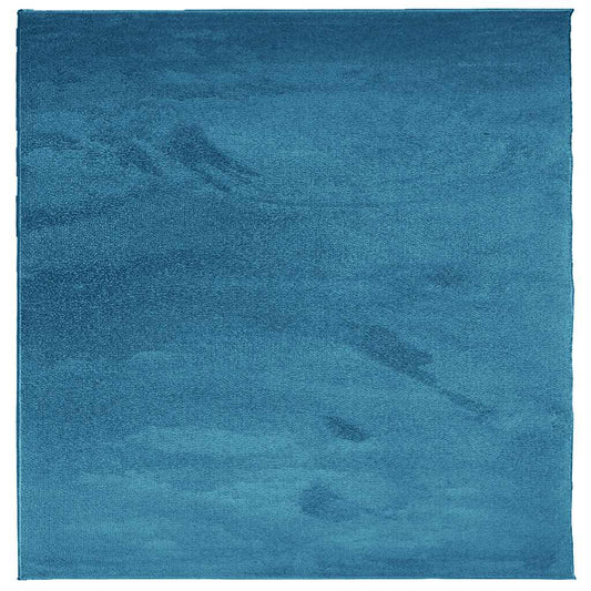 vidaXL Rug OVIEDO Short Pile Turquoise 240x240 cm
