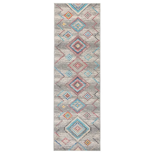 vidaXL Rug ARBIZU Indoor and Outdoor Vintage Design 80x250 cm