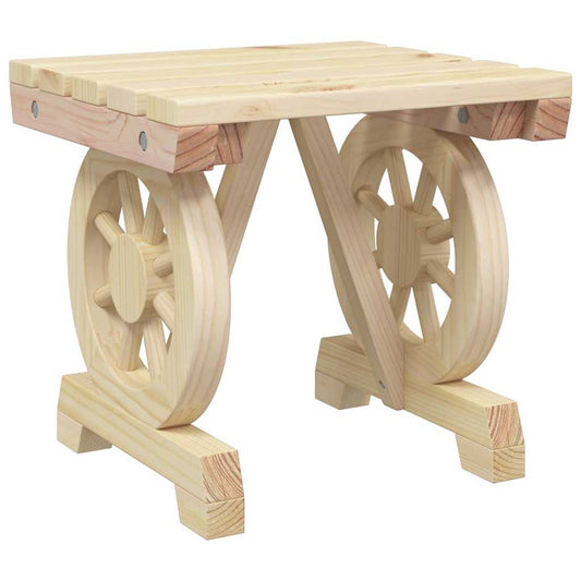 vidaXL Garden Footstool 40x36,5x38,5 cm Solid Wood Fir