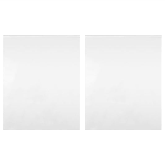 vidaXL Mirror Films 2 pcs Self-Adhesive 90x200 cm PET