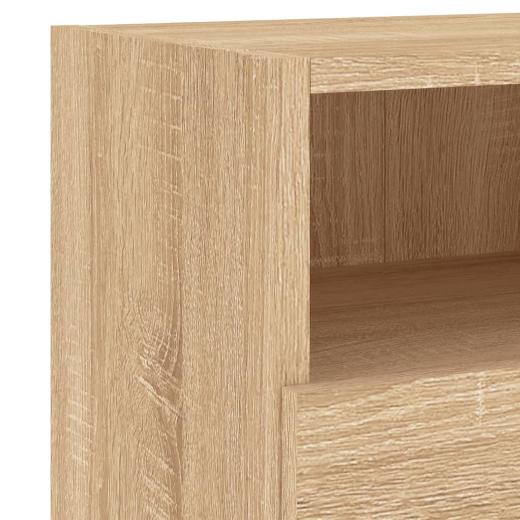 vidaXL TV Wall Cabinet Sonoma Oak 60x30x30 cm Engineered Wood