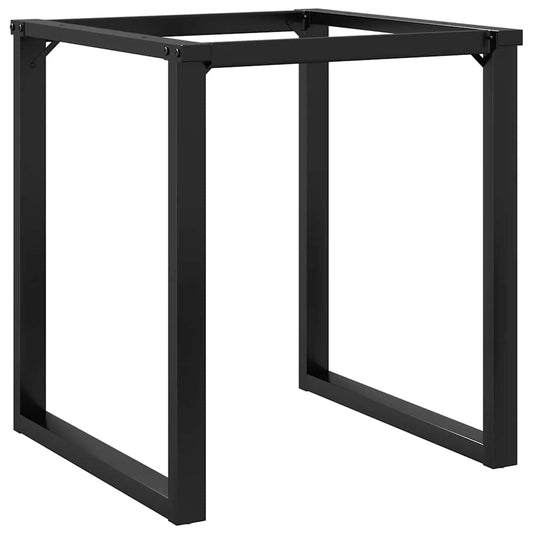 vidaXL Dining Table Legs O-Frame 60x60x73 cm Steel