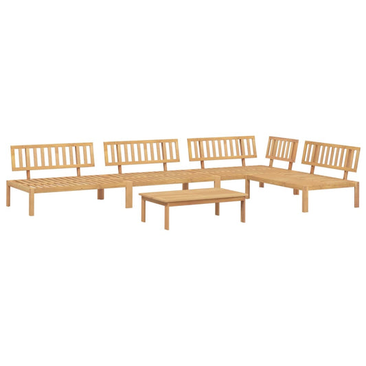 vidaXL 5 Piece Garden Pallet Sofa Set Solid Wood Acacia