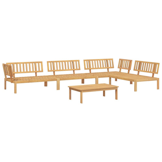 vidaXL 5 Piece Garden Pallet Sofa Set Solid Wood Acacia