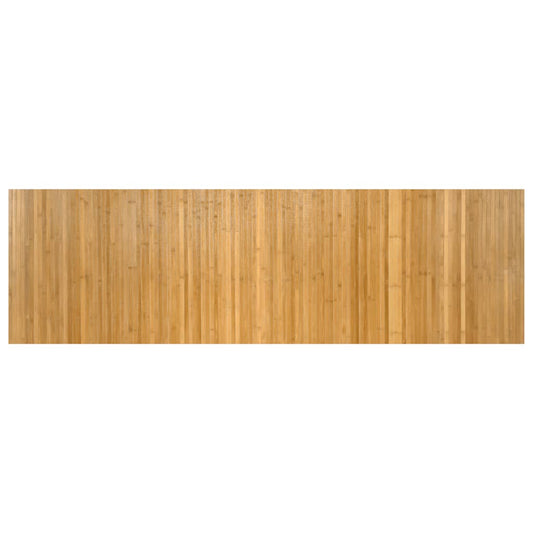 vidaXL Rug Rectangular Natural 60x200 cm Bamboo
