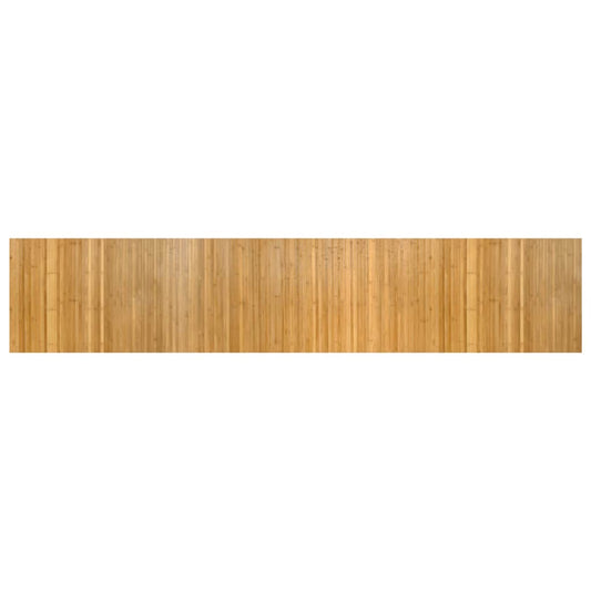 vidaXL Rug Rectangular Natural 60x300 cm Bamboo