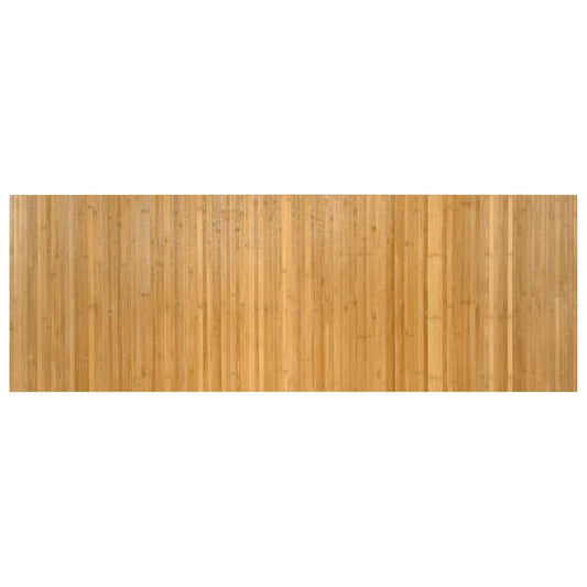 vidaXL Rug Rectangular Natural 70x200 cm Bamboo