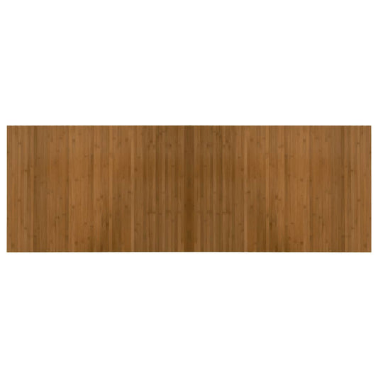 vidaXL Rug Rectangular Brown 70x200 cm Bamboo