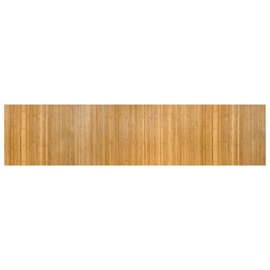vidaXL Rug Rectangular Natural 70x300 cm Bamboo