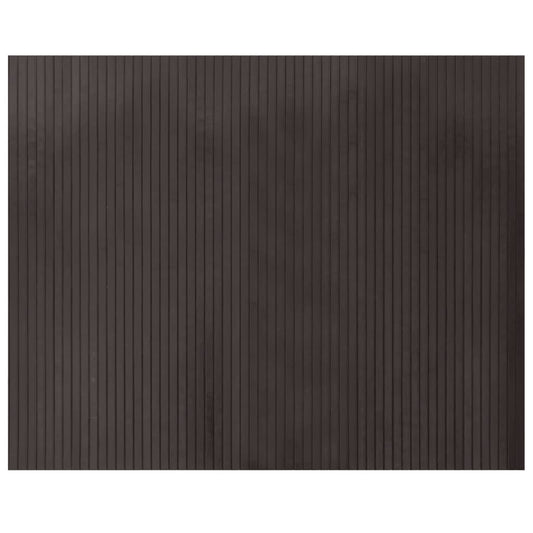 vidaXL Rug Rectangular Dark Brown 80x100 cm Bamboo