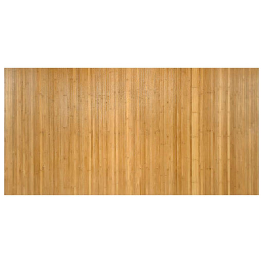 vidaXL Rug Rectangular Natural 100x200 cm Bamboo