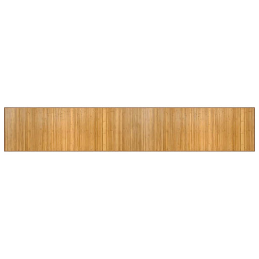 vidaXL Rug Rectangular Natural60x400 cm Bamboo