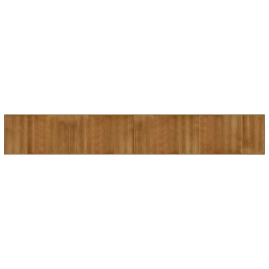 vidaXL Rug Rectangular Brown 60x400 cm Bamboo