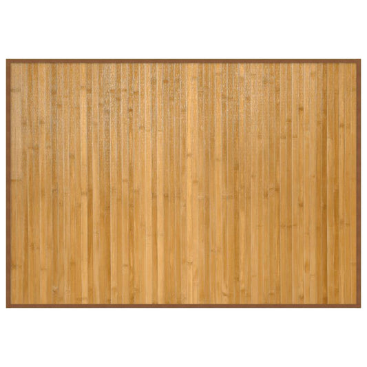 vidaXL Rug Rectangular Natural70x100 cm Bamboo