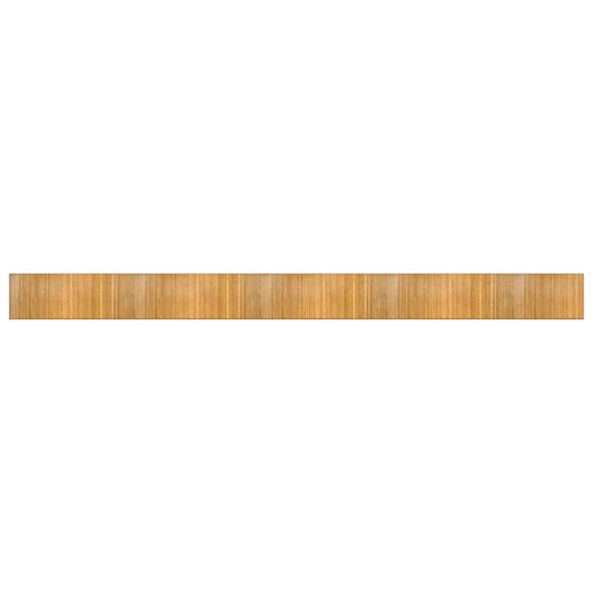vidaXL Rug Rectangular Natural 80x1000 cm Bamboo