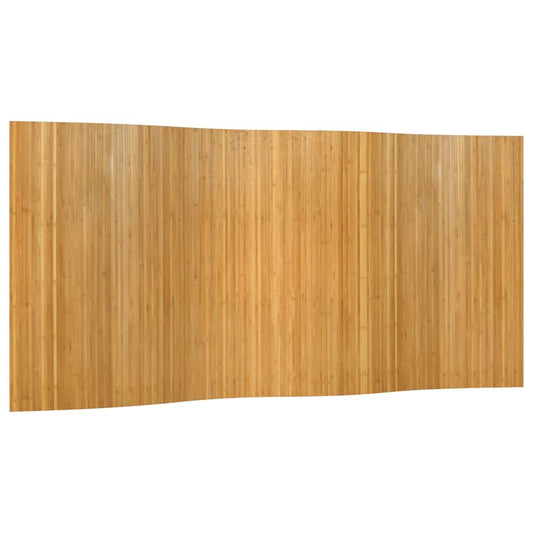vidaXL Room Divider Natural Width 400 cm Height 165 cm Bamboo