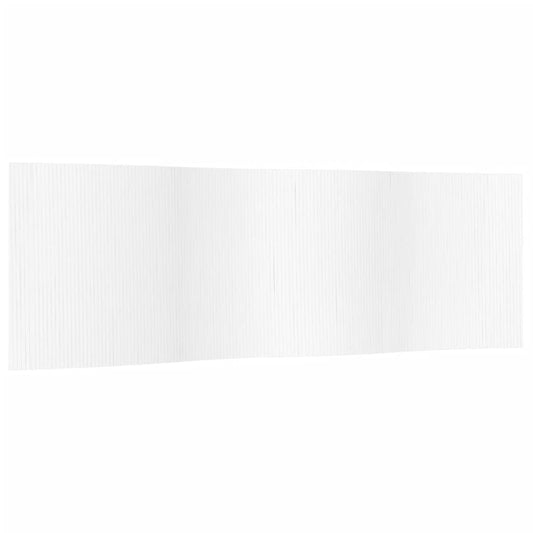 vidaXL Room Divider White Width 600 cm Height 165 cm Bamboo