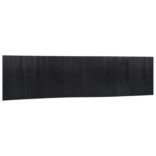 vidaXL Room Divider Black Width 800 cm Height 165 cm Bamboo