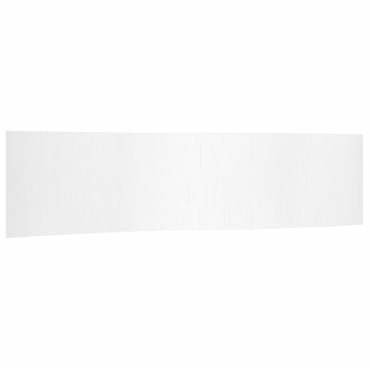 vidaXL Room Divider White Width 800 cm Height 165 cm Bamboo