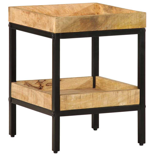 vidaXL Side Table Brown 35 x 35 x 45 cm Solid Mango Wood