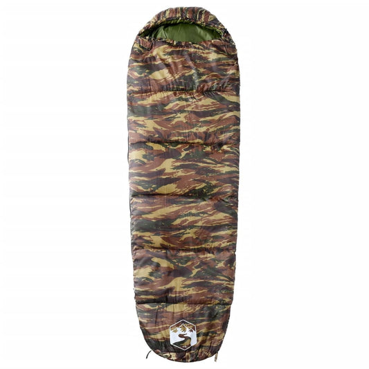 vidaXL Mummy Sleeping Bag for Adults Camping 3 Seasons