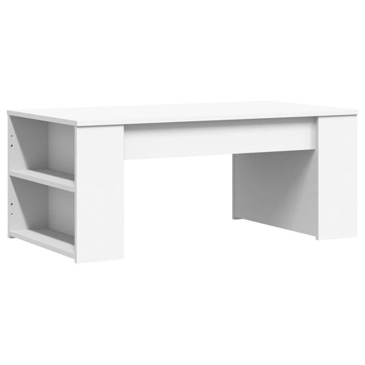 vidaXL Coffee Table White 102x55x42 cm Engineered Wood