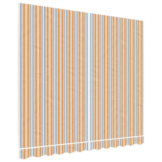 vidaXL Replacement Fabric for Awning Multicolour Stripe 3x2.5 m