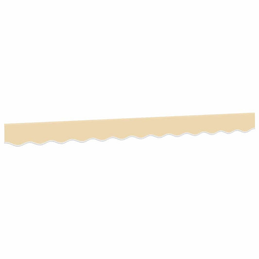 vidaXL Awning Valance Replacement Cream Stripe 350 cm