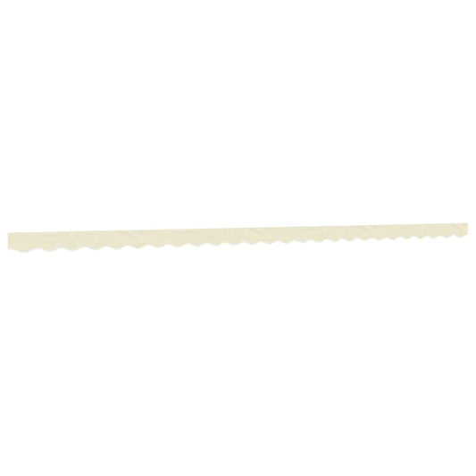 vidaXL Replacement Fabric for Awning Valance Cream Stripe 6 m