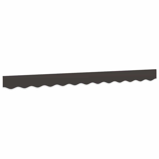 vidaXL Awning Valance Replacement Anthracite Stripe 300 cm