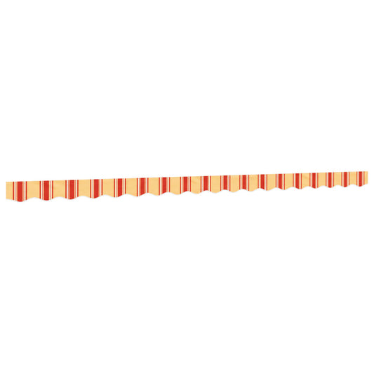 vidaXL Replacement Fabric for Awning Valance Yellow&Orange Stripe 4.5m