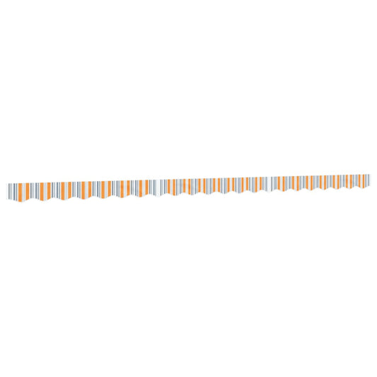 vidaXL Replacement Fabric for Awning Valance Multicolour Stripe 5 m