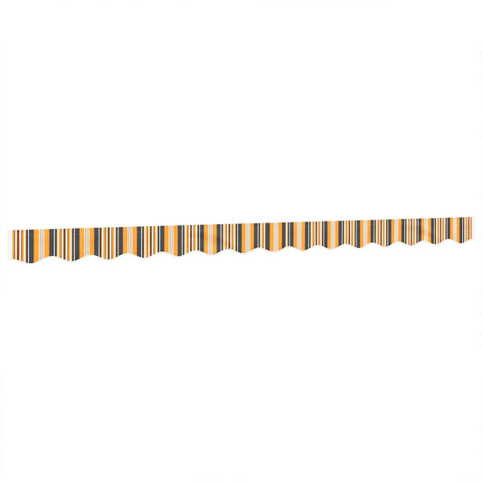 vidaXL Awning Valance Replacement Yellow and Grey Stripe 350 cm