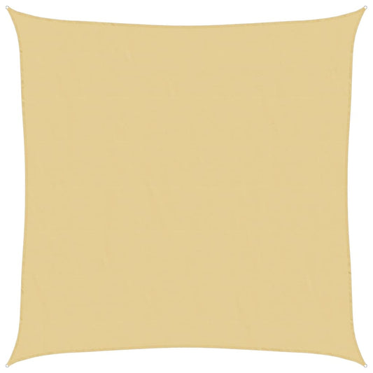 vidaXL Sun Shade Sail Sand 3x3 m 100% Polyester Oxford