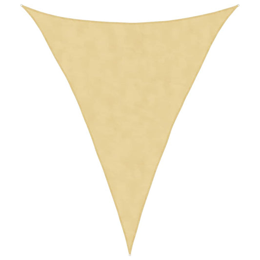 vidaXL Sun Shade Sail Sand 3x4x4 m 100% Polyester Oxford