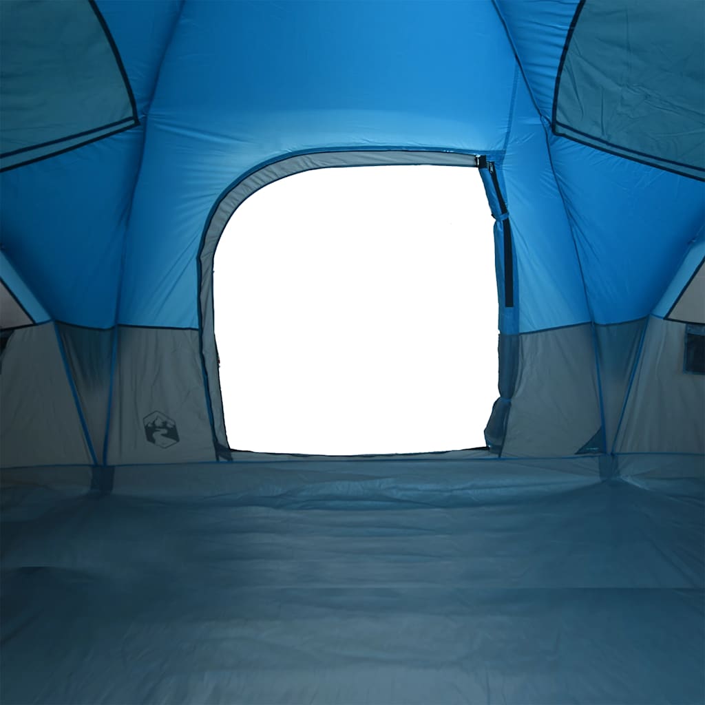 vidaXL Family Tent Dome 11-Person Blue Waterproof