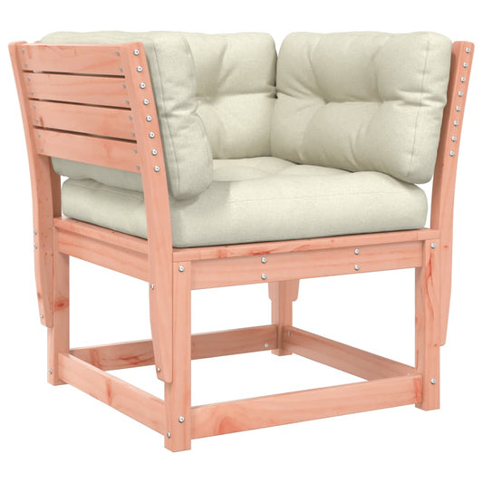 vidaXL Garden Sofa | Cream white, Natural wood