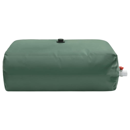 vidaXL Water Tank with Tap Foldable 500 L PVC