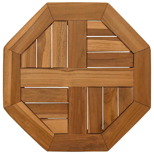 vidaXL Table Top 40x40x2,5 cm Octagonal Solid Wood Teak