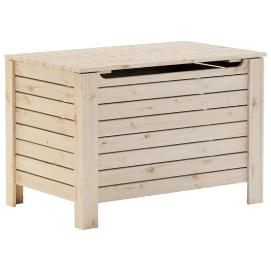 vidaXL Storage Box with Lid RANA 100x49x54 cm Solid Wood Pine