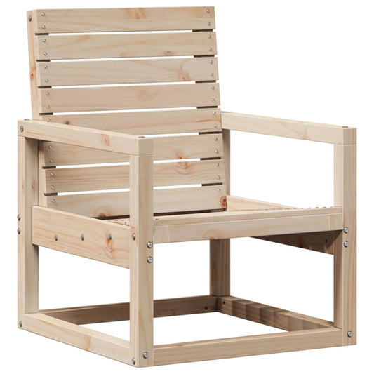 vidaXL Garden Chair 57,5x63x76 cm Solid Wood Pine