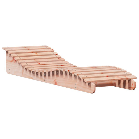 vidaXL Sun Lounger 205x60x31,5 cm Solid Wood Douglas