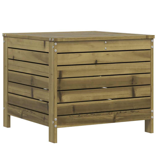 vidaXL Garden Footstool 62x63,5x53,5 cm Impregnated Wood Pine