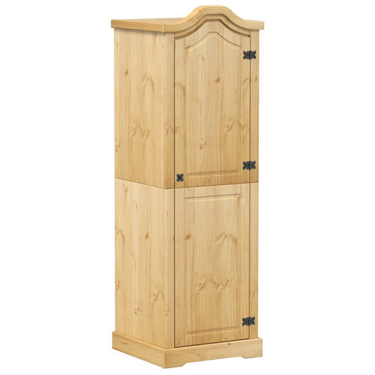 vidaXL Wardrobe "Corona" 55x52x170 cm Solid Wood Pine